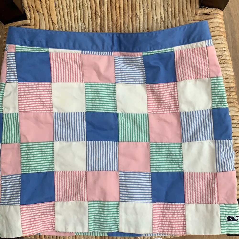 Vineyard Vines Patchwork Skirt—Girls